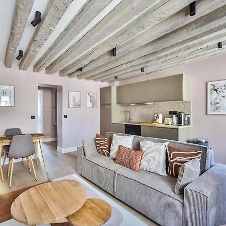 Coeur De - Grand Climatise 3 Br Appartement *