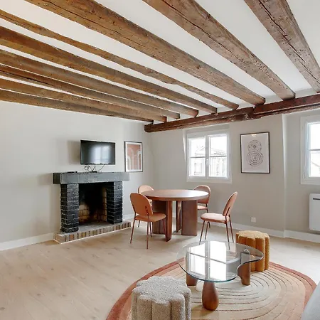 Appartement Coeur De - Grand Climatise 3 Br Parijs